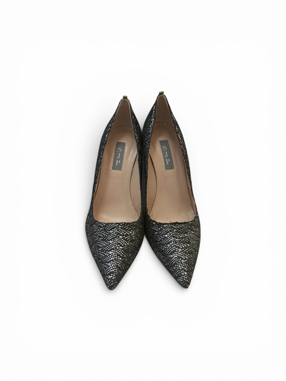 SJP by Sarah Jessica Parker Fawn Glitter Pumps | Size 37.5 | 100 mm heel - Picture 5 of 9